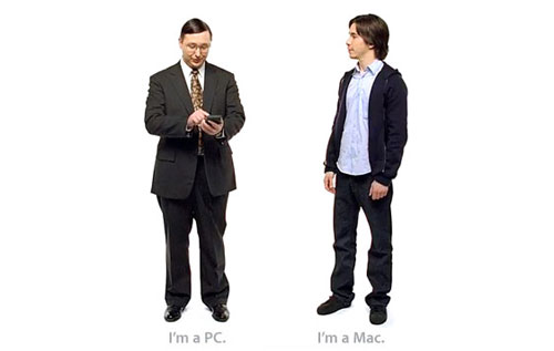 I'm a Mac. I'm a PC.