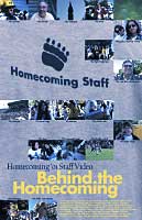 Behind the Homecoming 2001 poster